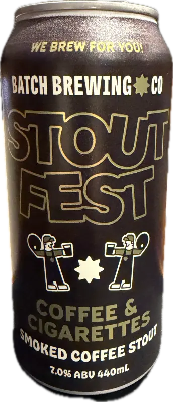 Batch Brewing Company Stout Fest - Coffee & Cigarettes