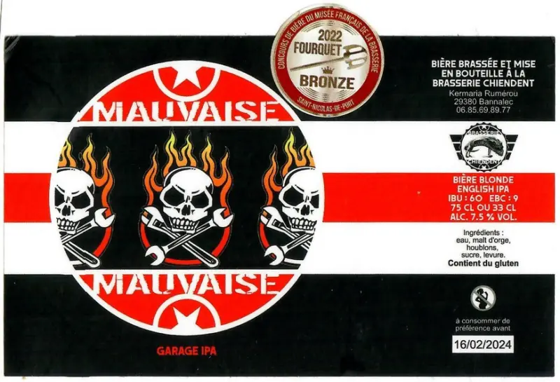 Brasserie Chiendent Mauvaise