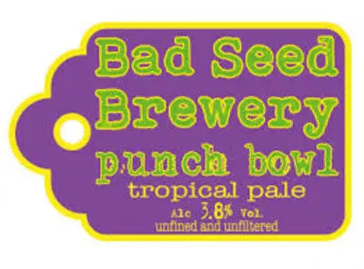 Bad Seed Brewery Punch Bowl
