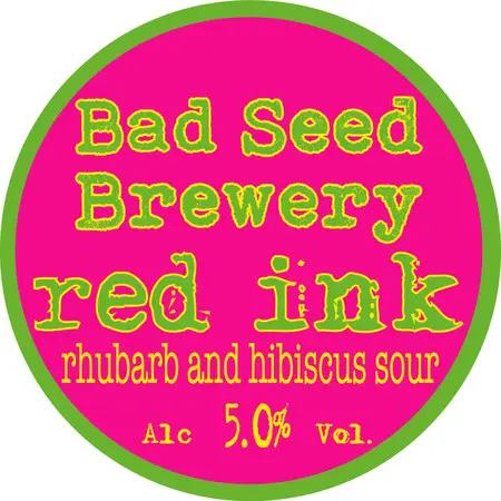 Bad Seed Brewery Red Ink
