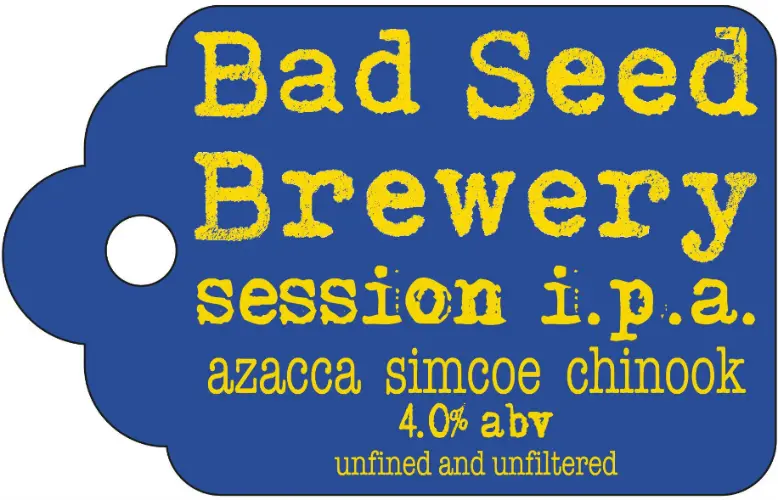 Bad Seed Brewery Session IPA - Azacca Simcoe Chinook