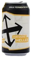 Crux Fermentation Project Hayduke Helles