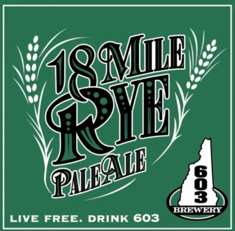603 Brewery 18 Mile Rye Ale
