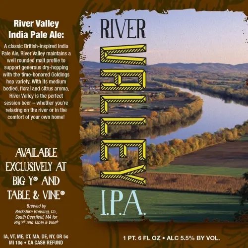 Berkshire Brewing Company River Valley IPA