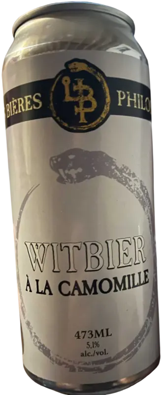 Les Bières Philosophales - Brasserie Alchimique Witbier à La Camomille