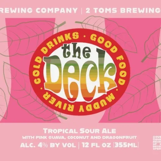 2Toms Brewing Company The Deck: Tropical Sour