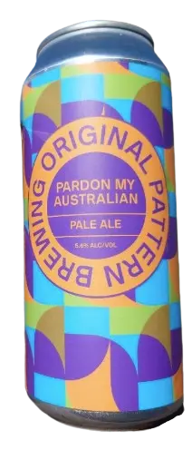 Original Pattern Brewing Company Pardon My Australian