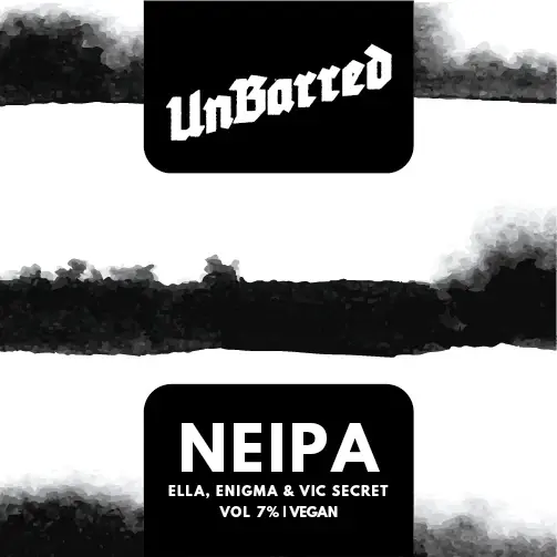 UnBarred Brewery NEIPA Ella, Enigma & Vic Secret