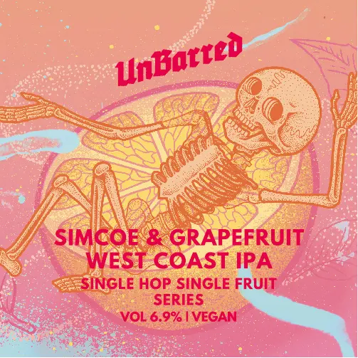 UnBarred Brewery SHSF Simcoe & Grapefruit West Coast IPA
