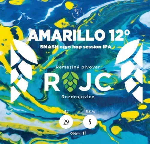 Řemeslný pivovar Rojc Amarillo 12°