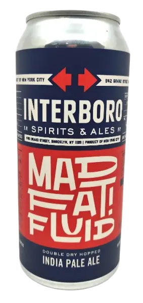 Interboro Spirits and Ales Mad Fat! Fluid