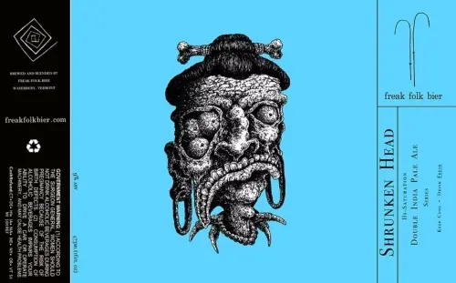 Freak Folk Bier Shrunken Head (Version 7)