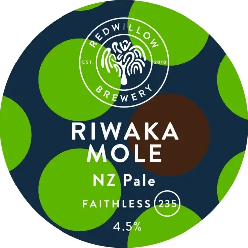 RedWillow Brewery Faithless 235 - Riwaka Mole