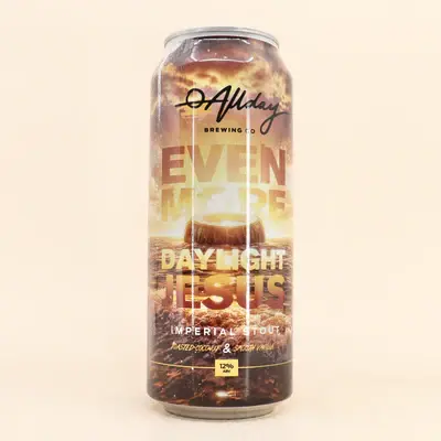 Allday Brewing Co Even More Daylight Jesus