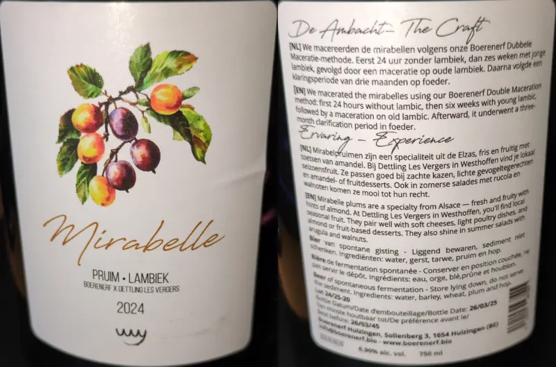 Het Boerenerf Mirabelle d'Alsace (2024)