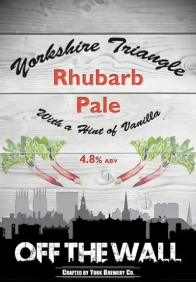 York Brewery Off The Wall - Rhubarb Pale