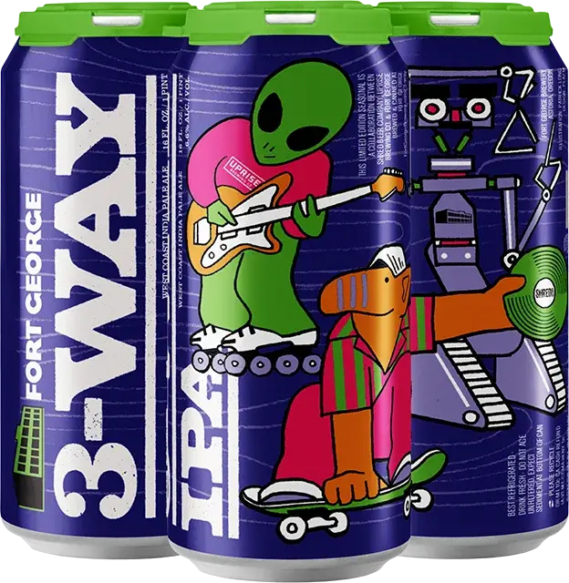 Fort George Brewery 3-Way IPA (2026) - New Zealand