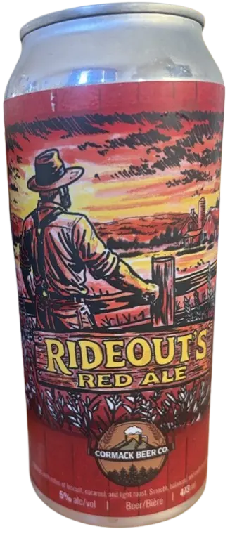 Cormack Brewing Company Rideout’s Red Ale