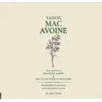 Brasserie Artisanale Albion Saison Mac Avoine