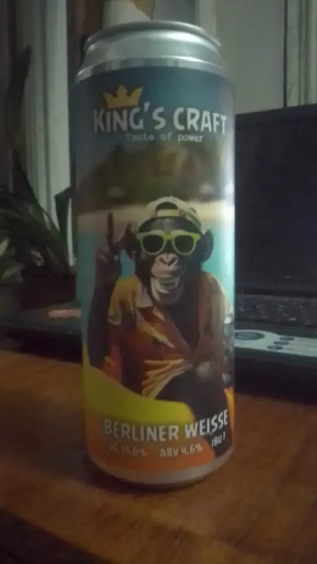 Kupchinskaya Pivovarnya (Купчинская Пивоварня) King's Craft Berliner Weisse