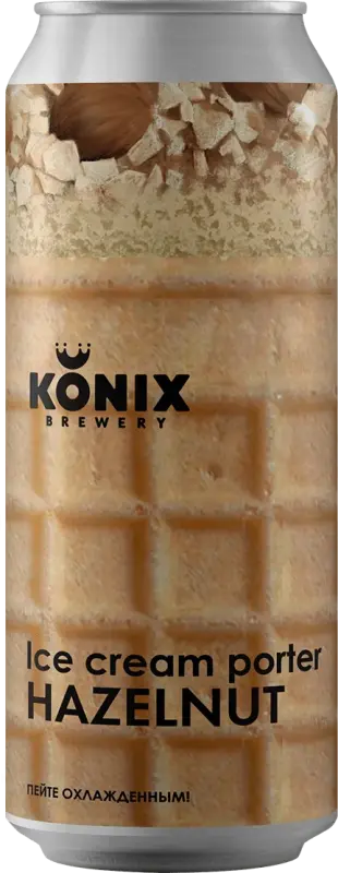 KONIX Brewery Ice Cream Porter Hazelnut