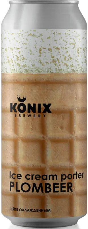 KONIX Brewery Ice Cream Porter Plombeer