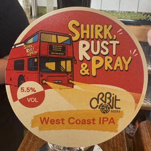 Orbit Beers Shirk, Rust & Pray