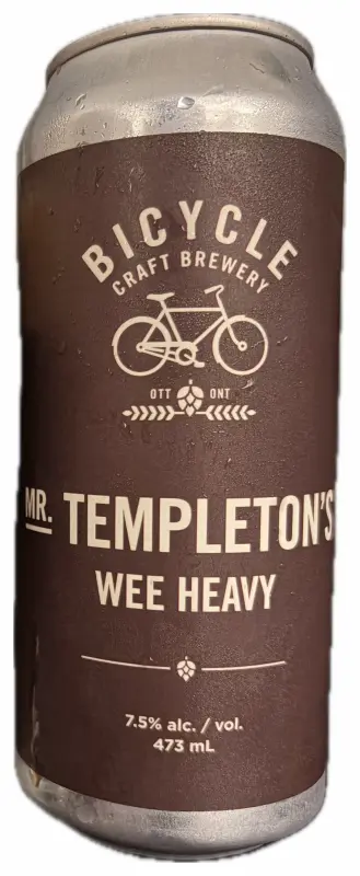 Bicycle Craft Brewery Mr. Templeton's Wee Heavy