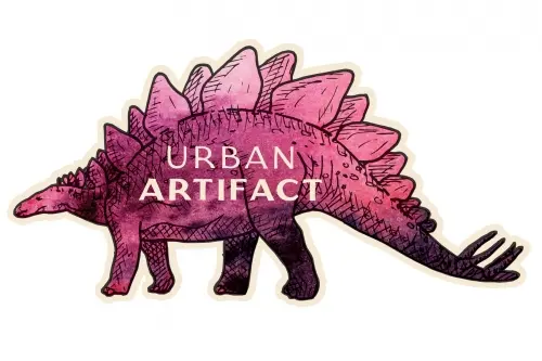 Urban Artifact Stegosaurus