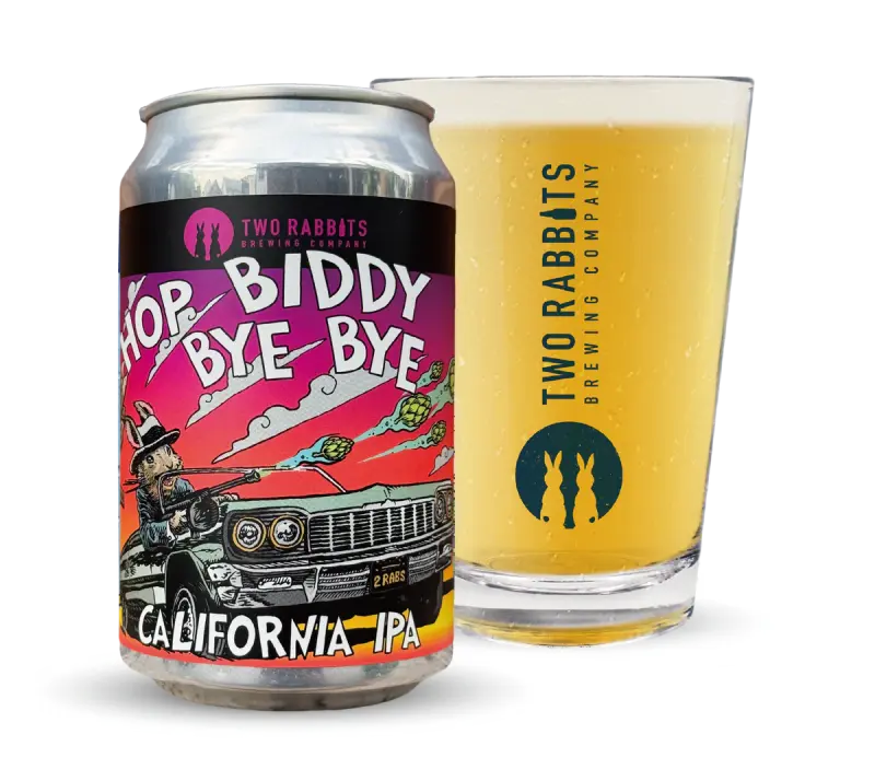 Two Rabbits Brewing Company Hop Biddy Bye Bye