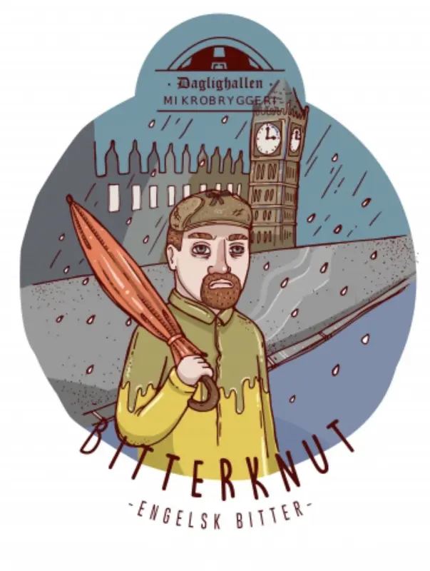 Daglighallen Mikrobryggeri Bitter Knut