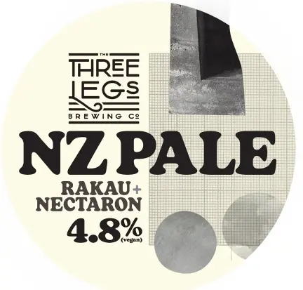 Three Legs Brewing Co NZ Pale - Rakau + Nectaron