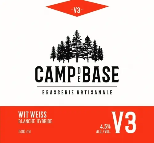 Camp de Base Brasserie Artisanale V3 Wit Weiss