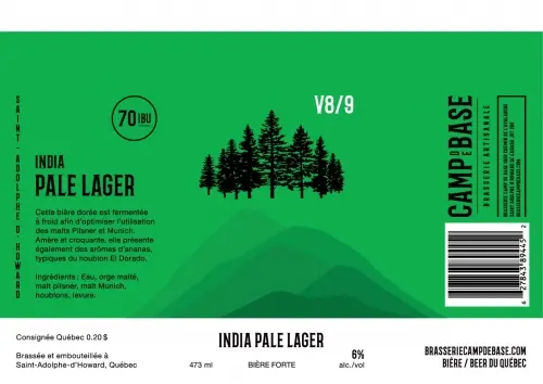 Camp de Base Brasserie Artisanale V8/9 IPL