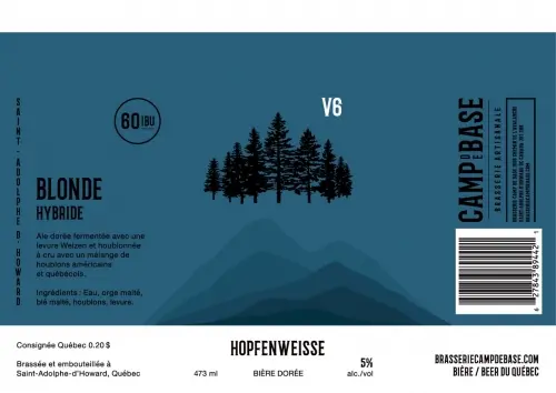 Camp de Base Brasserie Artisanale V6 Hopfenweisse