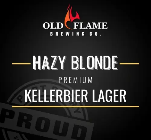 Old Flame Brewing Co. Hazy Blonde
