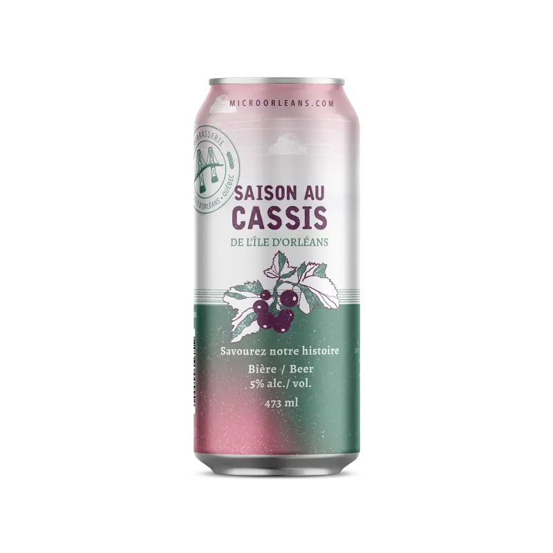 Microbrasserie de l'Île d'Orléans Saison au Cassis