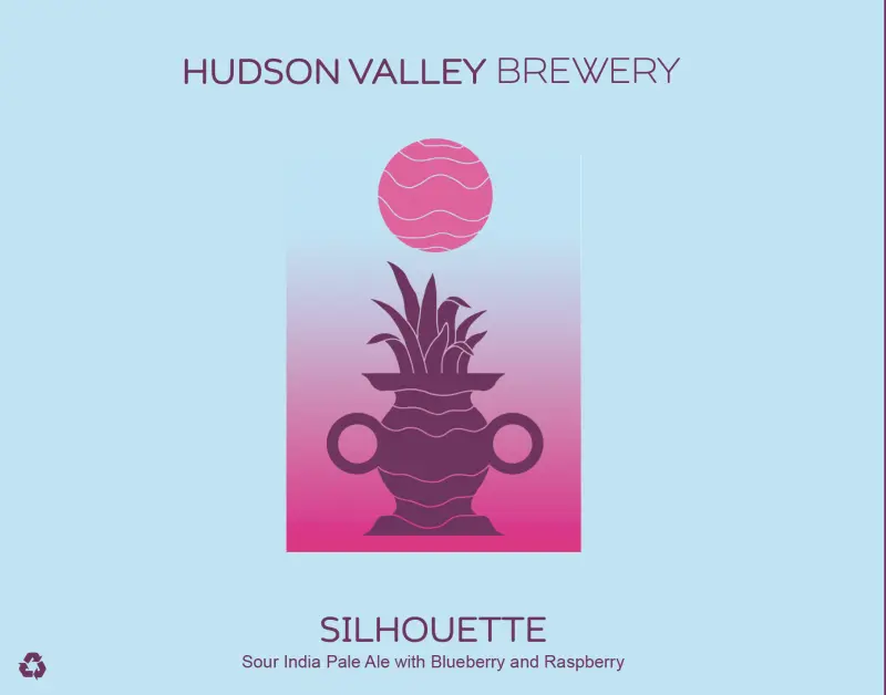 Hudson Valley Brewery Silhouette: Blueberry & Raspberry