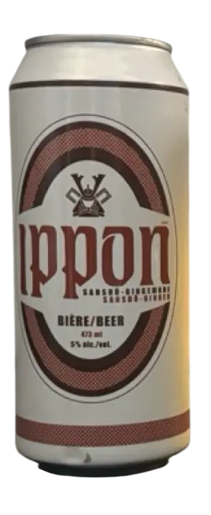 Bière Ippon / Ippon Beer Gingembre et Poivre Sansho