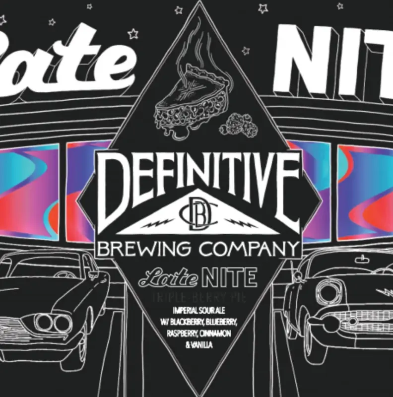 Definitive Brewing Company Late Nite: Triple Berry Pie
