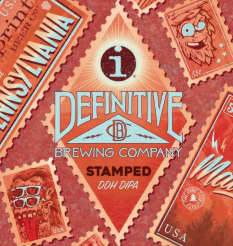 Definitive Brewing Company Stamped