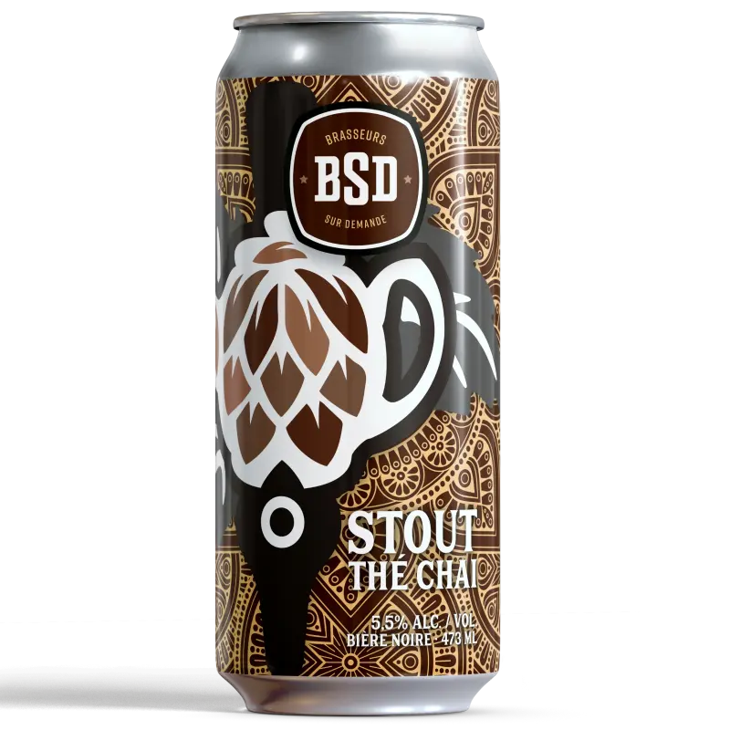 Brasseurs sur Demande [BSD] Stout Thé Chai