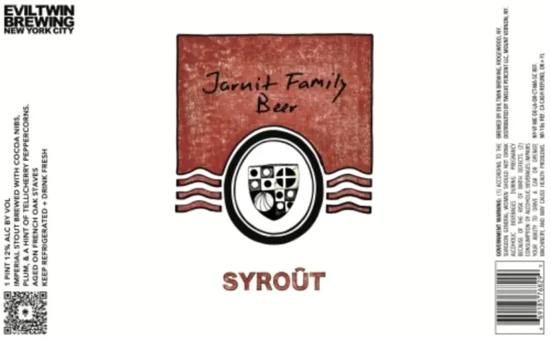 Evil Twin Brewing Syroūt