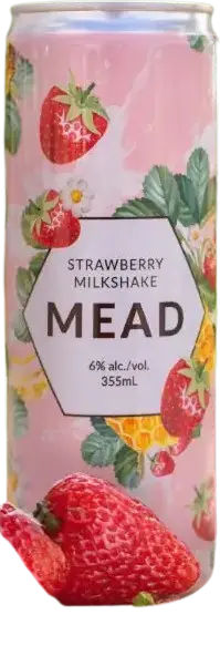 Heeman's Cellar Strawberry Milkshake Mead