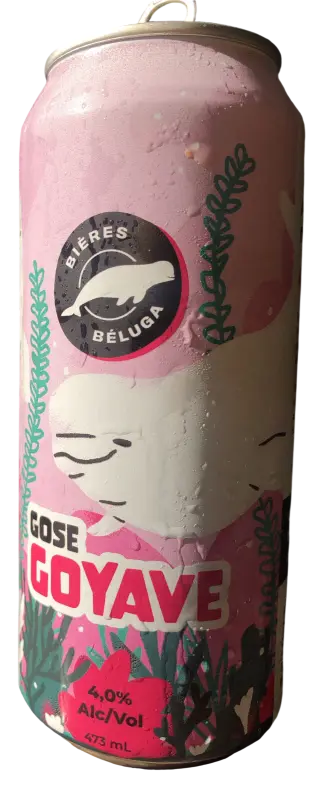 Bières Béluga Gose Goyave