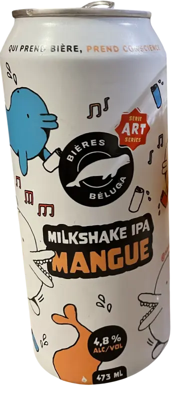 Bières Béluga Milkshake IPA Mangue