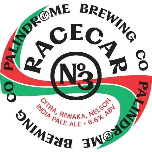 Palindrome Brewing Co Racecar no. 3