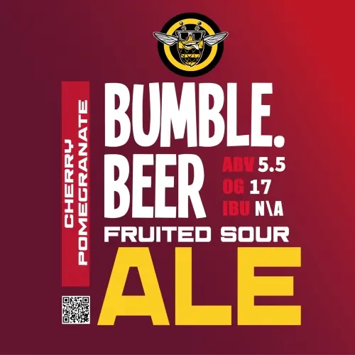 Bumble.Beer Cherry, Pomegranate Sour