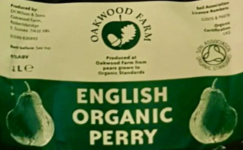 Oakwood Farm Cider & Perry English Organic Perry