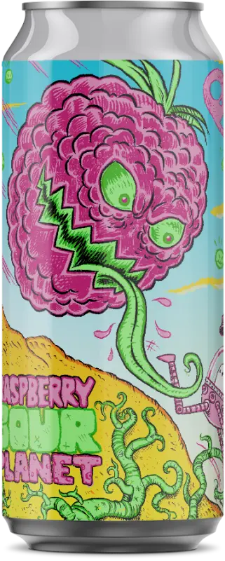 Aeronaut Brewing Company First Steps on a Sour Planet - Raspberry